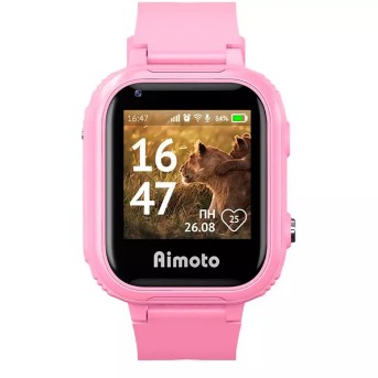 Смарт часы Aimoto Pro 4G, розовый - Metoo (2)