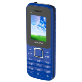 Мобильный телефон Maxvi c8 blue - Metoo (1)
