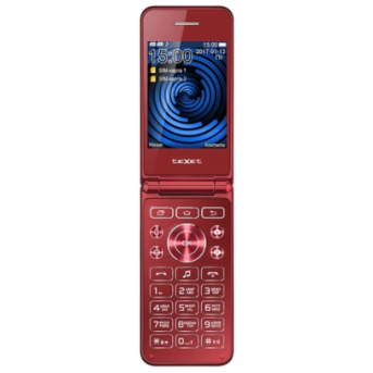 Мобильный телефон teXet TM-400 Гранатовый - Metoo (1)