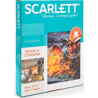 Весы кухонные Scarlett SC-KS57P33, Picture - Metoo (2)