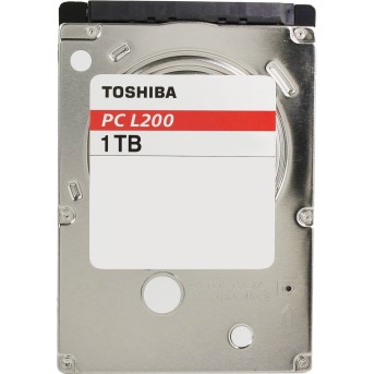 Жесткий диск HDD 1Tb Toshiba L200 HDWL110UZSVA, 2.5", 128Mb, SATA III - Metoo (1)