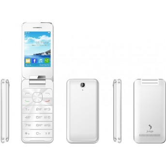 Мобильный телефон Jinga Simple F500 белый - Metoo (2)