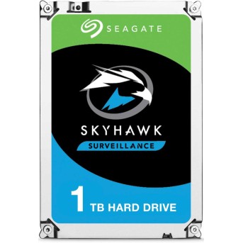 Жесткий диск HDD 1Tb Seagate SkyHawk ST1000VX005, 3.5", 64Mb, SATA III - Metoo (1)
