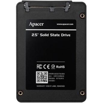 SSD накопитель 120Gb Apacer AP120GAS350-1, 2.5", SATA III - Metoo (2)