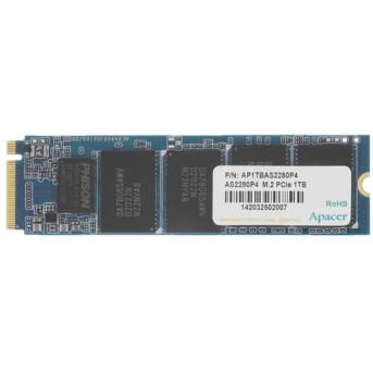 SSD накопитель 1000Gb Apacer AS2280P4, M.2, PCIe 3.0 - Metoo (1)