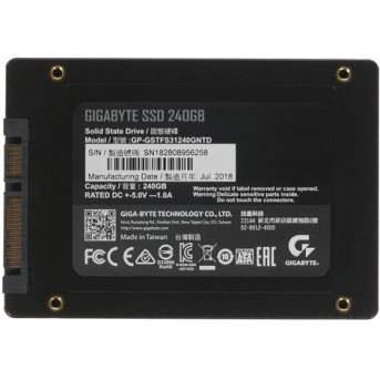 SSD накопитель 240Gb Gigabyte GP-GSTFS31240GNTD, 2.5", SATA III в Metoo.kz - Metoo (2)