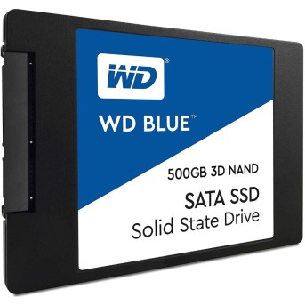SSD накопитель 500Gb Western Digital Blue WDS500G2B0A, 2.5", SATA III - Metoo (2)