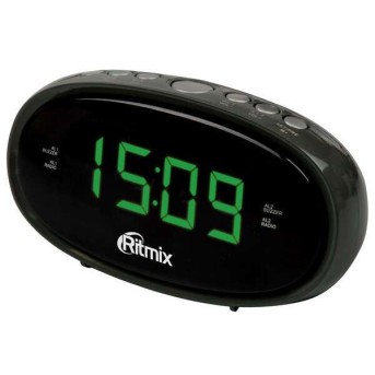 Часы радиобудильник Ritmix RRC-616, Black - Metoo (1)