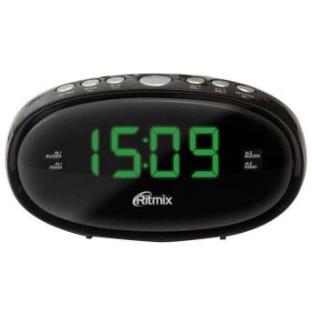 Часы радиобудильник Ritmix RRC-616, Black - Metoo (2)