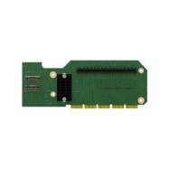2U PCIe Riser card with three-slots (Two x8 to x8 PCIe NVMe SlimSAS connectors PCIe, One half-length or full-length single-width slot (x16 to x16)) for M50CYP2UR208/M50CYP2UR312 systems for Riser Slot #1 only, Single