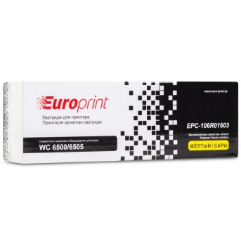 Тонер-картридж Europrint WC 6500 (Жёлтый) - Metoo (2)
