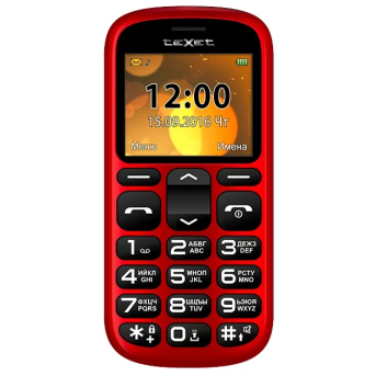 Мобильный телефон teXet TM-B306 Красный - Metoo (1)