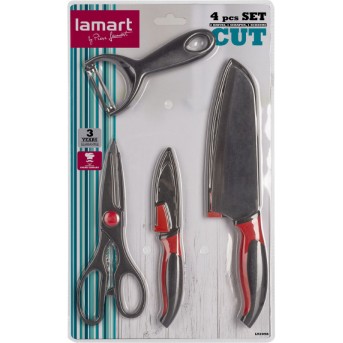 Набор ножей Lamart LT2098, 4 пр. - Metoo (1)