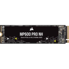 Corsair MP600 PRO NH 2TB Gen4 PCIe x4 NVMe M.2 SSD (no heatsink), EAN:0840006697220