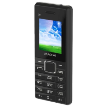 Мобильный телефон Maxvi C9 black-black - Metoo (1)