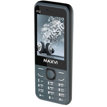 Мобильный телефон Maxvi p12 grey - Metoo (1)