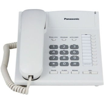 Телефон Panasonic KX-TS2382RUW - Metoo (1)