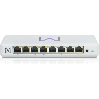 Коммутатор Alta Labs, S8-POE, 8xGb LAN, 4xPoE+, BT, Mobile App, IGMP, L2 layer, PoE 60W в Metoo.kz - Metoo (1)