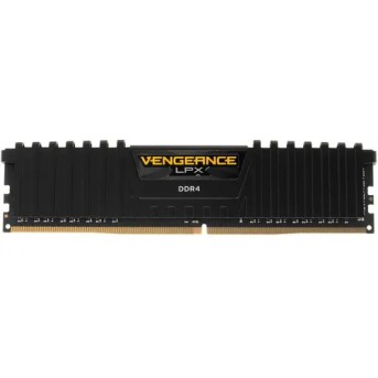 CORSAIR DDR4, 3200MHz 8GB 1x8GB Dimm, Unbuffered, Single Rank, 16-20-20-38, XMP 2.0, Vengeance LPX black Heatspreader, Black PCB, 1.35V в Metoo.kz - Metoo (1)