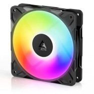 Кулер для корпуса ARCTIC P12 Pro Reverse A-RGB (Black), ACFAN00322A, 12cm, 600-3000rpm, 4Pin, Flui..