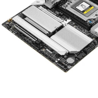 Материнская плата GIGABYTE TRX50 AERO D, sTR5, TRX50, 4xDDR5, 2xPCIe5.0, 4xM.2, 8xSATA, E-ATX в Metoo.kz - Metoo (3)