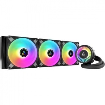 Водяное охлаждение ARCTIC Liquid Freezer III - 420 A-RGB(Black), ACFRE00145A, S1851/1700/1200/AMD4/5 в Metoo.kz - Metoo (1)