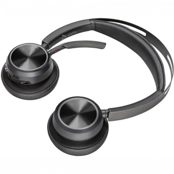 Наушники Poly Poly Voyager Focus 2 Microsoft Teams Certified USB-C-C Headset +USB-C/A Adapter (9T9J4AA#AC3) в Metoo.kz - Metoo (2)