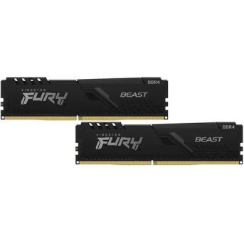 Модуль памяти Kingston Fury Beast KF432C16BB1K2/<wbr>32WP DDR4 DIMM 32Gb KIT (2x16) 3200MHz CL16 - Metoo (1)