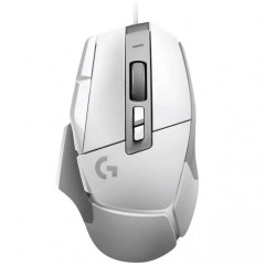 LOGITECH G502 X Corded Gaming Mouse - WHITE - USB - EWR2