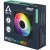 Кулер для корпуса ARCTIC P12 Pro A-RGB (Black), ACFAN00309A, 12cm, 600-3000rpm, 4Pin, Fluid Dyn. в Metoo.kz - Metoo (5)