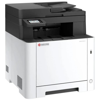 МФУ лазерное Kyocera ECOSYS MA2101cfx (A4), цветное, Printer/Scanner/Copier/Fax, 1200x1200 dpi, 21 ppm, 1 Gb, 1 GHz, tray 50+250 sheets, ADF 50 sheets, USB+Ethernet, Duplex, 2.7" touchscreen, drum 100k, starter toner 110C233NL0 в Metoo.kz - Metoo (2)