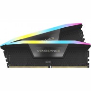Corsair DDR5, 7200MT/s 32GB 2x16GB DIMM, Unbuffered, 34-44-44-96, OC PMIC, XMP 3.0, VENGEANCE RGB DDR5 Black Heatspreader, RGB LED, 1.45V, for Intel 700, EAN:0840006601159