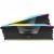 Corsair DDR5, 7200MT/s 32GB 2x16GB DIMM, Unbuffered, 34-44-44-96, OC PMIC, XMP 3.0, VENGEANCE RGB DDR5 Black Heatspreader, RGB LED, 1.45V, for Intel 700, EAN:0840006601159 в Metoo.kz - Metoo (1)