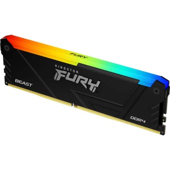 Kingston 16GB 2666MT/<wbr>s DDR4 CL16 DIMM (Kit of 2) FURY Beast RGB - Metoo (6)