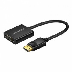 Конвертер UGREEN DP109 DP(m) to VGA(f), 20415, Black