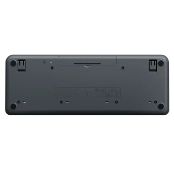 Клавиатура Logitech K250 Wireless, 99 keys, EN/RU, 2xAAA, BT 5.1, Черный в Metoo.kz - Metoo (2)