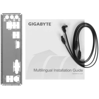 Материнская плата GIGABYTE H610M H V2, LGA1700, H610, 2xDDR5, PCIe4.0, D-SUB+HDMI, M.2, mATX в Metoo.kz - Metoo (4)