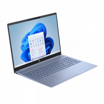 Ноутбук HP BG7H4EA HP Laptop AI 15-fd2002ci 15.6" FHD(1920x1080) IPS/Intel Core Ultra 5 225U up to 4,8Ghz 12Cores/16GB/512GB/Integrated/Wi-Fi 6/BT5.4/HP TrueVision 720p/DOS/1Y/Natural silver в Metoo.kz - Metoo (3)