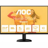 Монитор жидкокристаллический AOC 24B35HM2/01 LCD 23,8'' 16:9 1920х1080(FHD) VA, 100 Hz, 300 cd/m2, H178°/V178°, 4000:1, 16.7M, 1-4ms, HDMI, VGA, черный 24B35HM201