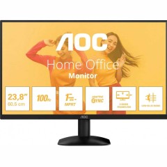 Монитор жидкокристаллический AOC 24B35HM2/<wbr>01 LCD 23,8'' 16:9 1920х1080(FHD) VA, 100 Hz, 300 cd/<wbr>m2, H178°/<wbr>V178°, 4000:1, 16.7M, 1-4ms, HDMI, VGA, черный 24B35HM201