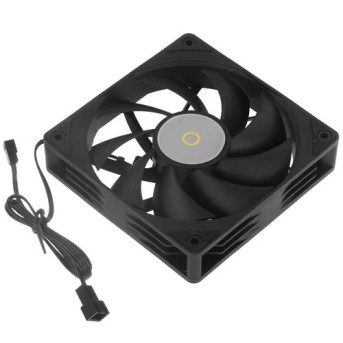 Вентилятор для корпуса Ocypus Gamma F12 1x(120x120x25mm) 1300RPM 44.5CFM Черный в Metoo.kz - Metoo (3)