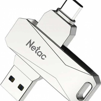 Флэш-накопитель Netac U782C USB3.0+TypeC Dual Flash Drive 64GB, up to 130MB/s в Metoo.kz - Metoo (1)