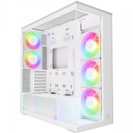 Компьютерный корпус Arctic Xtender White(Clear Glass), 5 ARGB FAN, USB-C, 2xUSB-A, E-ATX..
