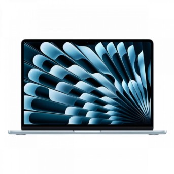 13-inch MacBook Air: Apple M5 chip with 10-core CPU and 8-core GPU, 16GB, 512GB SSD - Sky Blue,Model A3449 в Metoo.kz - Metoo (1)