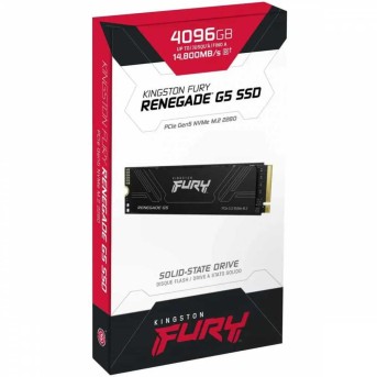 Твердотельный накопитель SSD 4096Gb M.2 2280 Kingston Fury Renegade G5 SFYR2S/<wbr>4T0 PCIe 5.0 NVMe - Metoo (3)