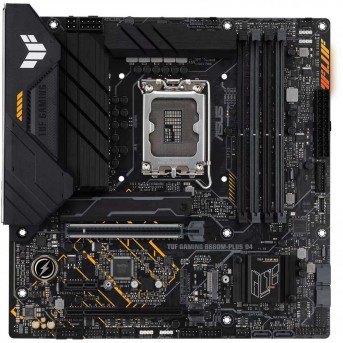 Сист. плата ASUS TUF GAMING B660M-PLUS D4, B660, 1700, 4xDIMM DDR4, 2xPCI-E x16, M.2, 4xSATA, HDMI,DP,2,5Gb Ethernet,BOX в Metoo.kz - Metoo (1)