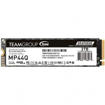 Твердотельный накопитель 2000GB SSD TeamGroup MP44Q M.2 PCIe 4.0 NVMe R7000/W5900 TM8FFD002T0C101 в Metoo.kz - Metoo (1)