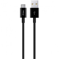 ttec Type C Charge / Data Cable , 2.0 , Black