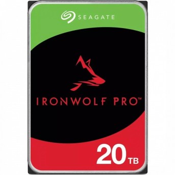 Жесткий диск HDD 20Tb SATA 6Gb/s Seagate IronWolf Pro ST20000NT001 3.5” 7200rpm 256MB в Metoo.kz - Metoo (1)