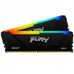 Модуль памяти Kingston Fury Beast RGB KF432C16BB12AK2/<wbr>32WP DDR4 DIMM 32Gb(2x16Gb) 3200MHz CL16